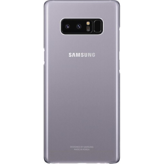 Samsung Clear Cover Orchid Gray για το Samsung Galaxy Note 8 EF-QN950CVEGWW - Photo 1