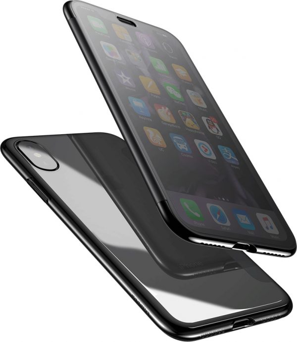 Baseus Touchable Μαύρο (iPhone X/Xs) WIAPIPH58-ts01 - Photo 1