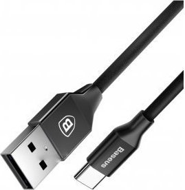 Baseus Type-C Yiven series Cable 3A 1.2m ΜΑΥΡΟ - Photo 1
