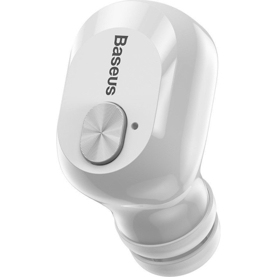 Baseus Encok A03 Waterproof Mini Wireless Earphone Bluetooth 5.0 (White) - Photo 1