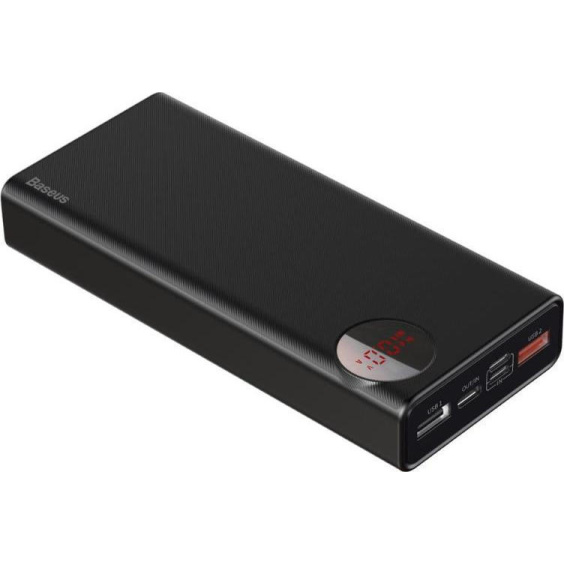 Power Bank Baseus 20000 mAh PD+QC3.0 with Digital Display PPALL-MY01 Black - Photo 1