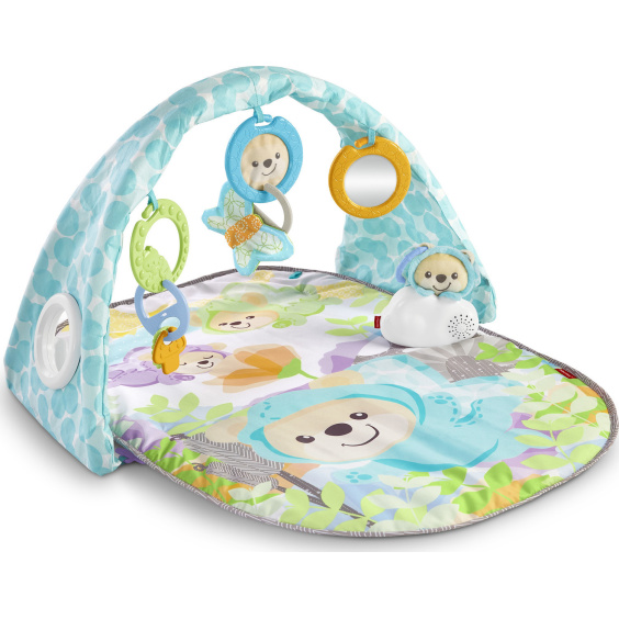 Fisher Price Μουσικό Γυμναστήριο Αρκουδάκια DYW46 + ΔΩΡΟ Πυραμίδα Fisher-Price Rock-Α-Stack GKD51 - Photo 1