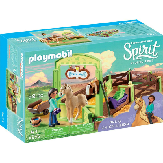 Playmobil Spirit Η Πρου με το άλογο Τσίκα Λίντα - 9479 - Photo 1