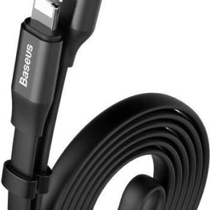 Baseus Cable 2-in-1 Portable Cable (Lightning / Type-C) 2A 1.2m Black (CALMBJ-A01) - Photo 1