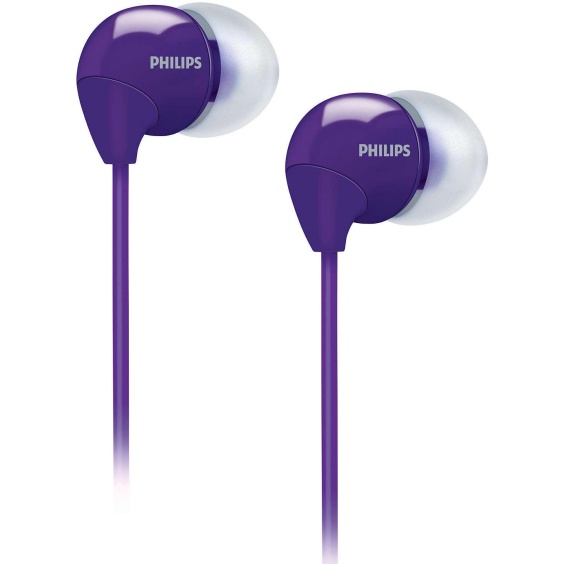 Philips Ακουστικά Ψείρες Stereo (In-ear)  SHE3590PP Χρώμα μωβ - Photo 1